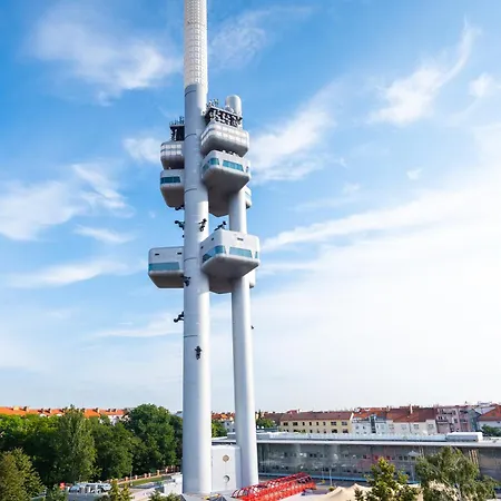 Appartement *sunny And Stylish* With Balcony Near Tv Tower Prague